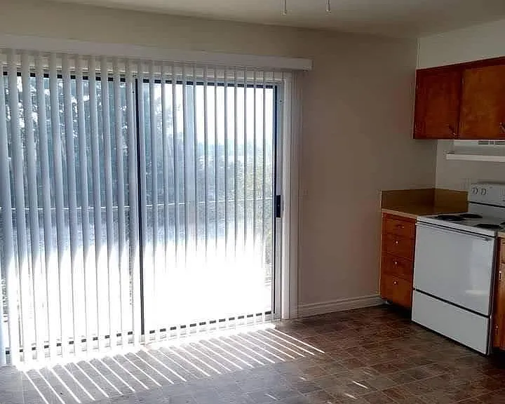 Kitchen w/ 8 foot slider