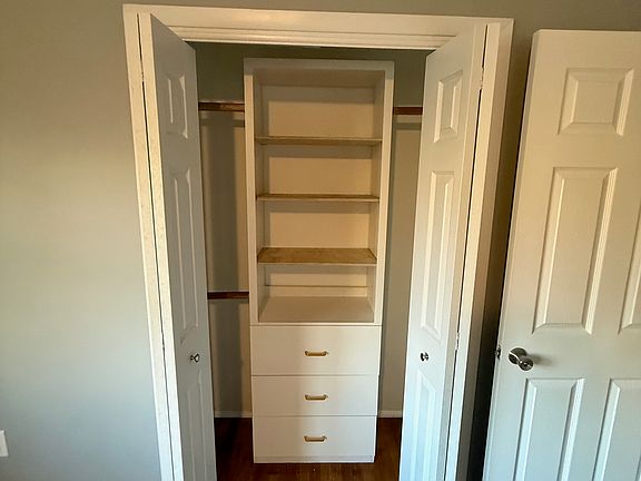 Master bedroom closet