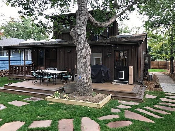 Back Yard with deck