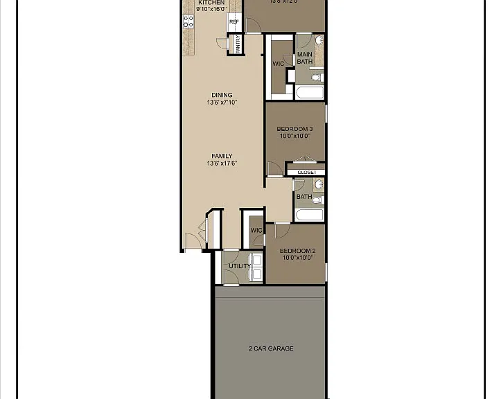 The Brisbane Floorplan The Brisbane Floorplan