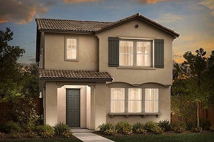 Model home exterior.