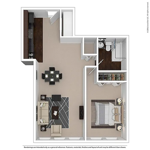 Floor plan A6 Richelieu