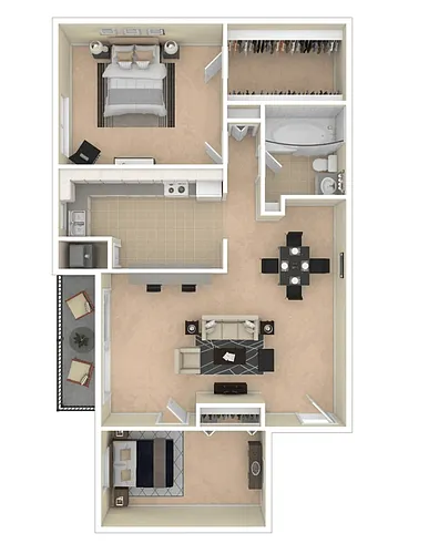Floor plan B1