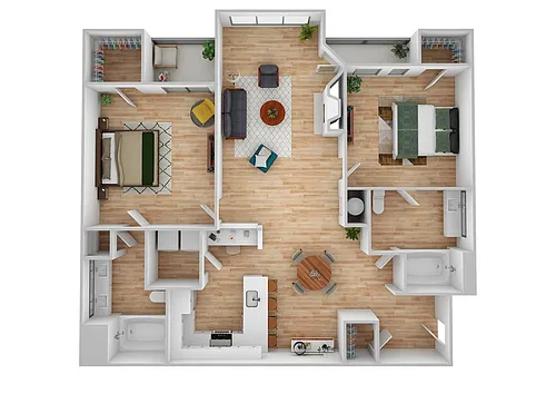 Floor plan Americano
