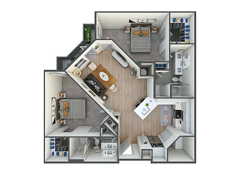 Floor plan B3