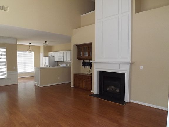 2 story Great Room with fireplace and built-ins