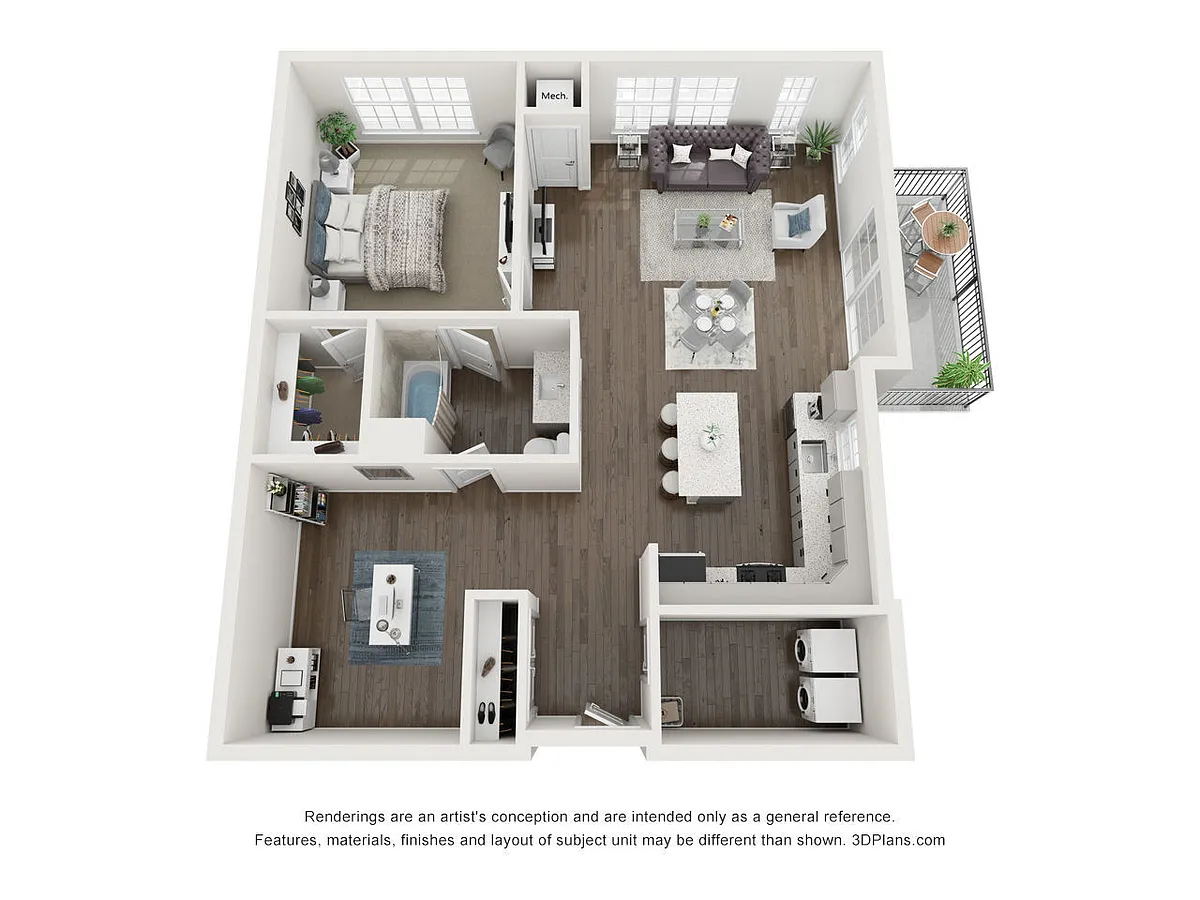Floor plan B3