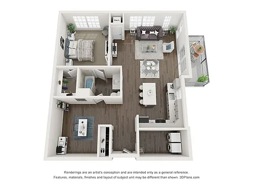 Floor plan B3