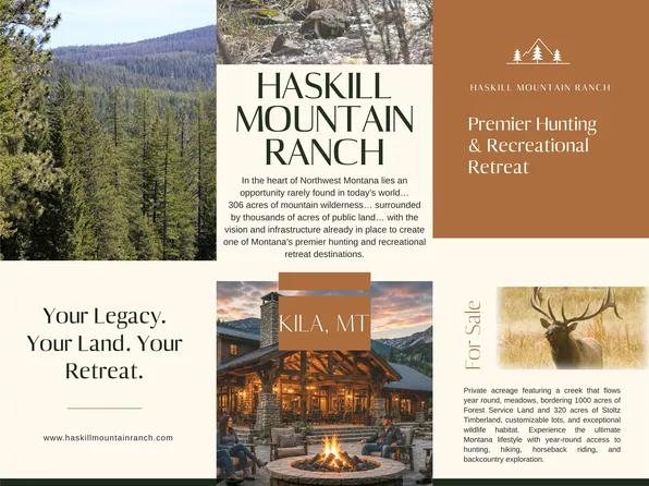 Nhn Haskill Ranch Road Lots, Kila, MT 59920