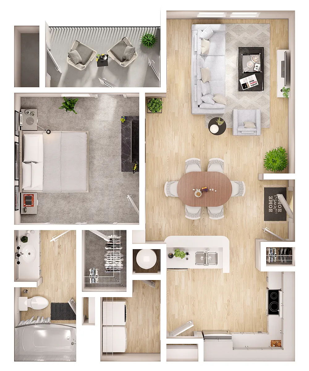 Floor plan A1 - Cashiers