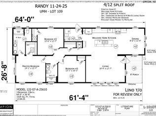 Redman 109 Oxford Village Plan, Oxford Village, West Grove, PA 19390