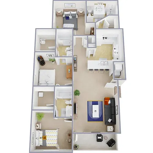 Floor plan The Varsity