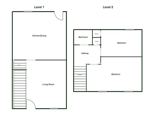 Floor plan 2 bedroom