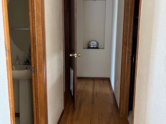 hallway to the master bedroom