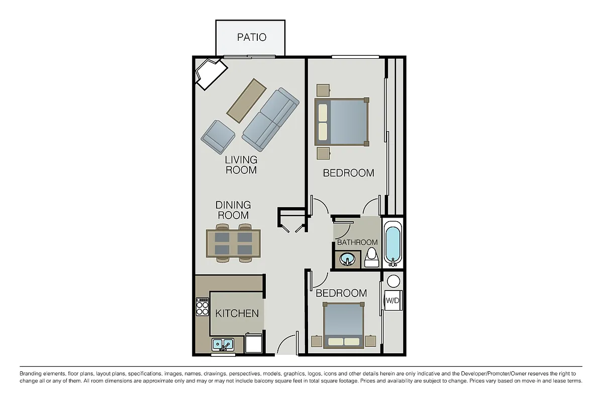 Floor plan The Spinnaker