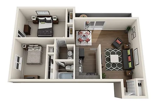 Floor plan Clapton