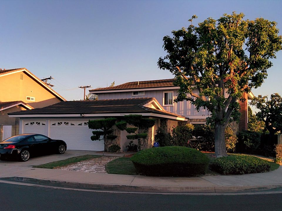 Exterior with 3-car garage