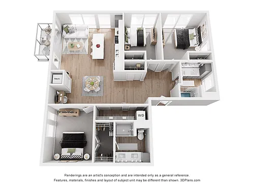 Floor plan D1