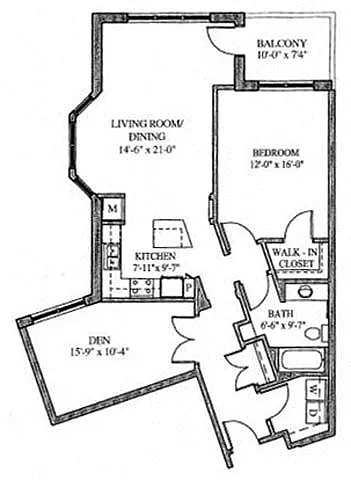 Floor plan Blake