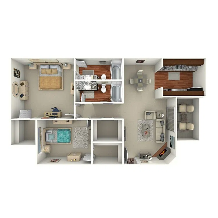 Floor plan 2BF