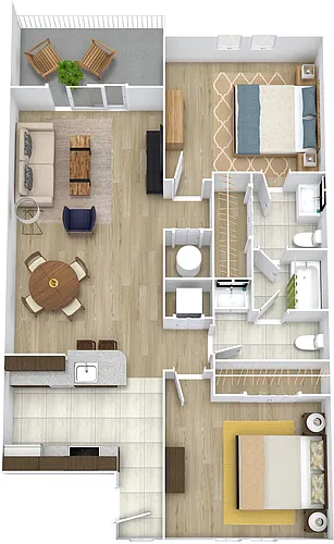 Floor plan Pompano