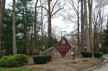 Entrance to condo complex.