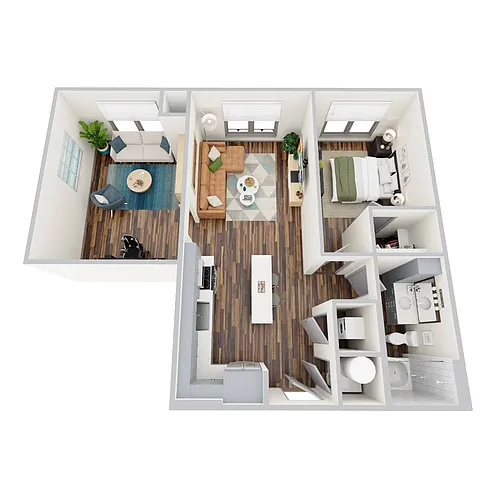 Floor plan A14