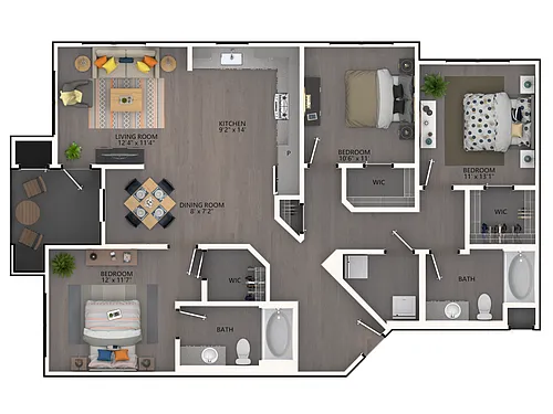 Floor plan C1