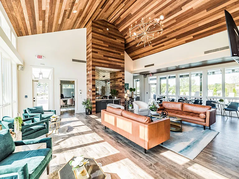Inviting Clubhouse View