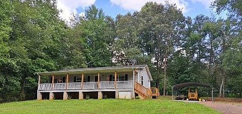Home and Front Lawn from Driveway: 515 Apple Ln