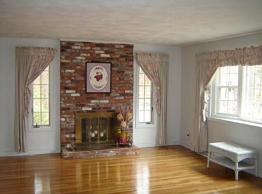 living - new floors throughout