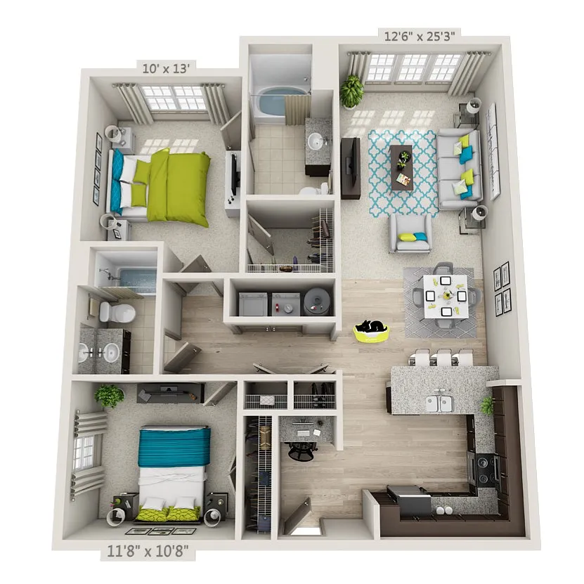 Floor plan River Birch