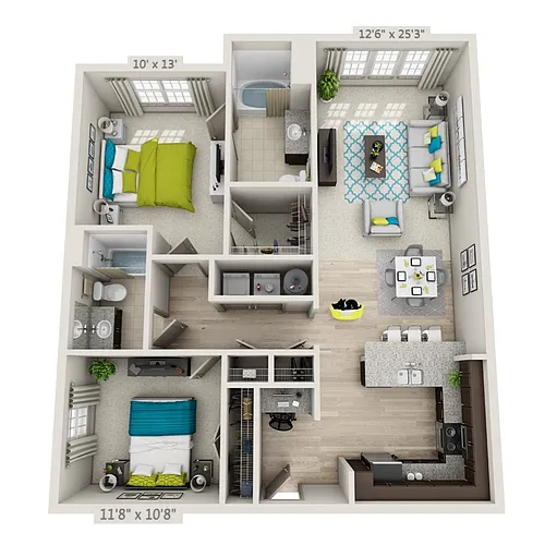 Floor plan River Birch