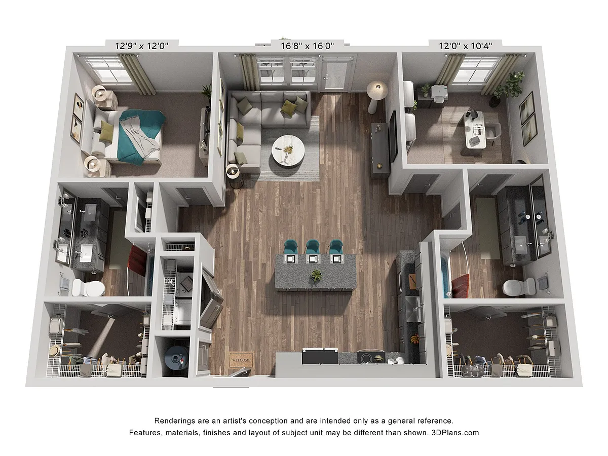 Floor plan WAVE