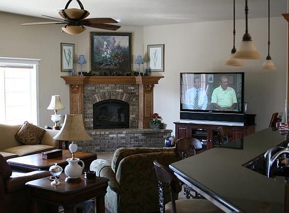 Great Room with custom FP