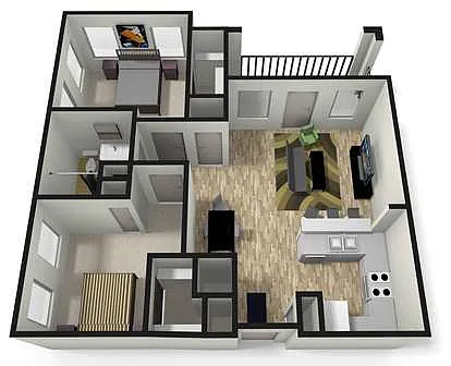 Floor plan B1