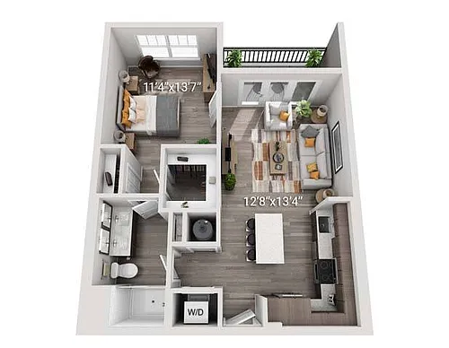 Floor plan Albright
