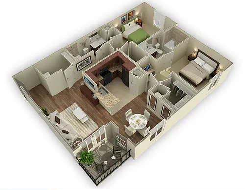 Floor plan B1