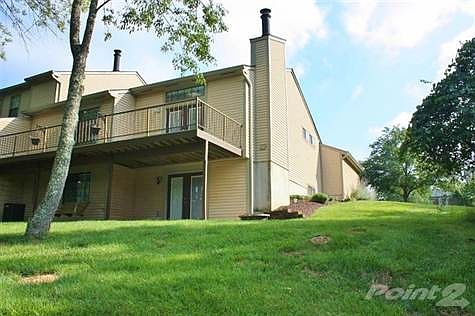 Lots of deck and patio space allows for outdoor living.