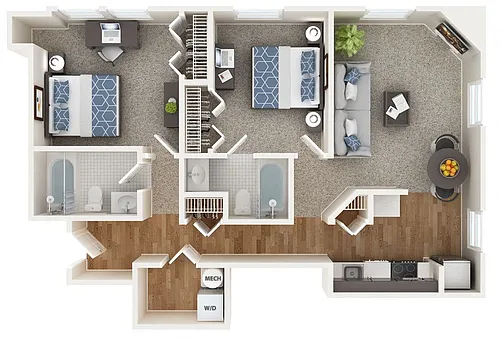 Floor plan The Mount Royal