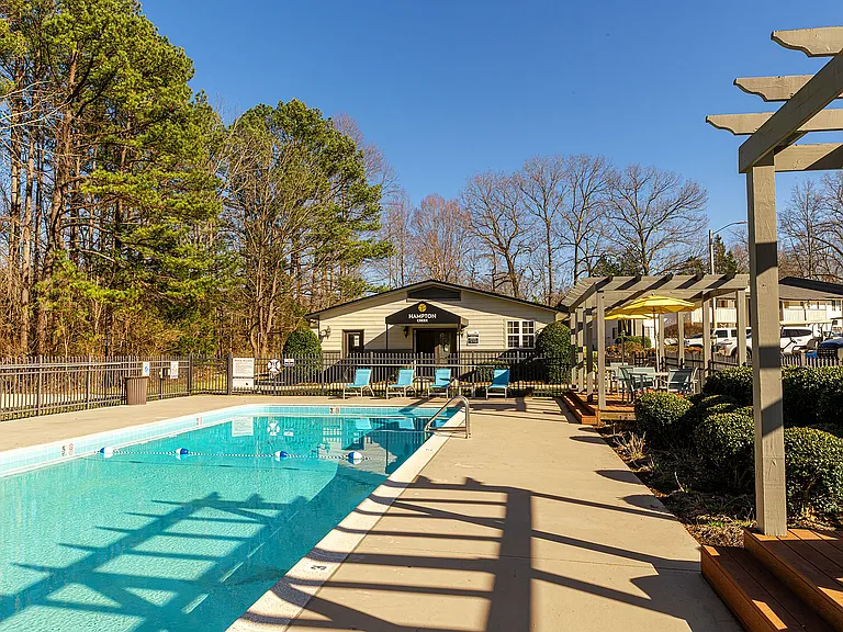 Swimming pool and sundeck