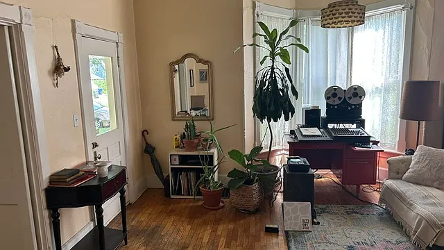 Lots of light in living room
