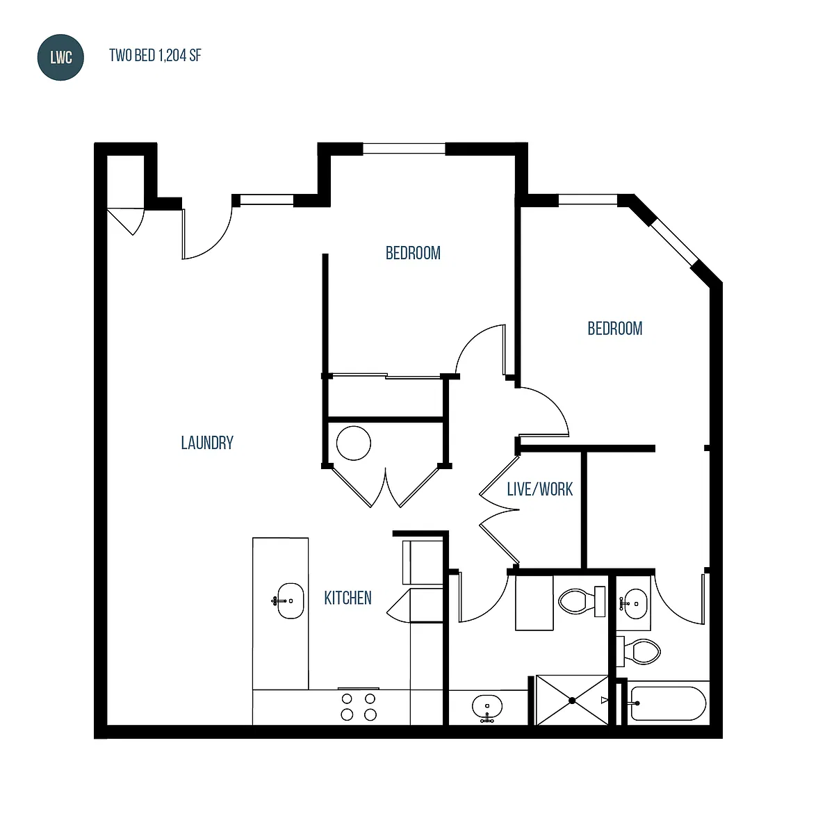 Floor plan Live/Work C