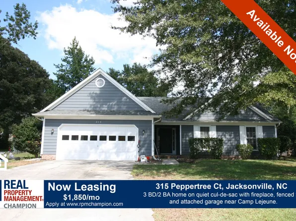 315 Peppertree Ct, Jacksonville, NC 28540
