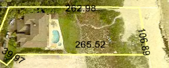 107 feet of Ocean Frontage
