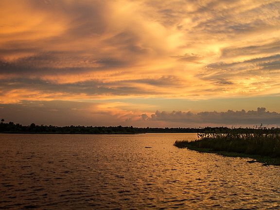 Lake at Sunset