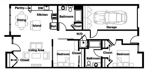 Floor plan B7