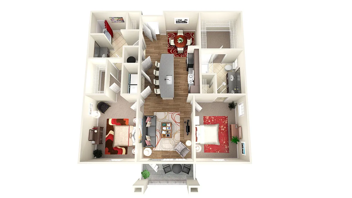 Floor plan The Magnolia