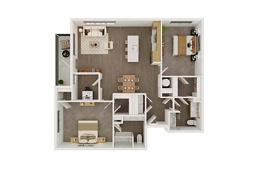Floor plan B6D