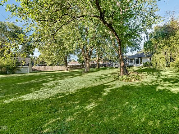 Wonderful backyard w/mature trees & shed!